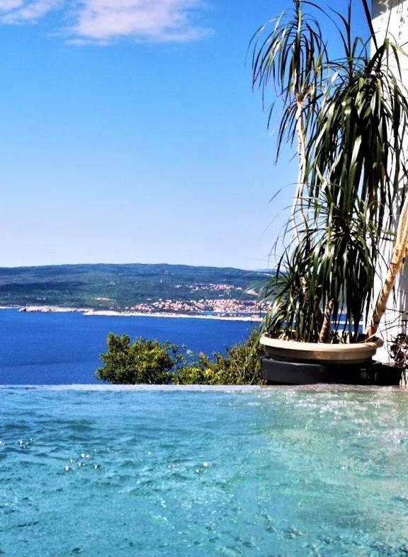 Art Gallery House With A Small Relaxing Pool Crikvenica Exterior foto
