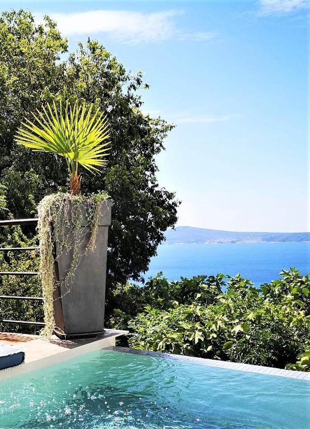 Art Gallery House With A Small Relaxing Pool Crikvenica Exterior foto